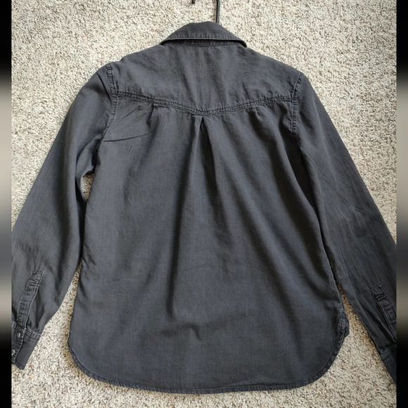 Zara denim shirt Black 🖤 XS - Picture 2 of 8